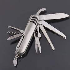 Multipurpose Steel Swiss Knife (14 Function)